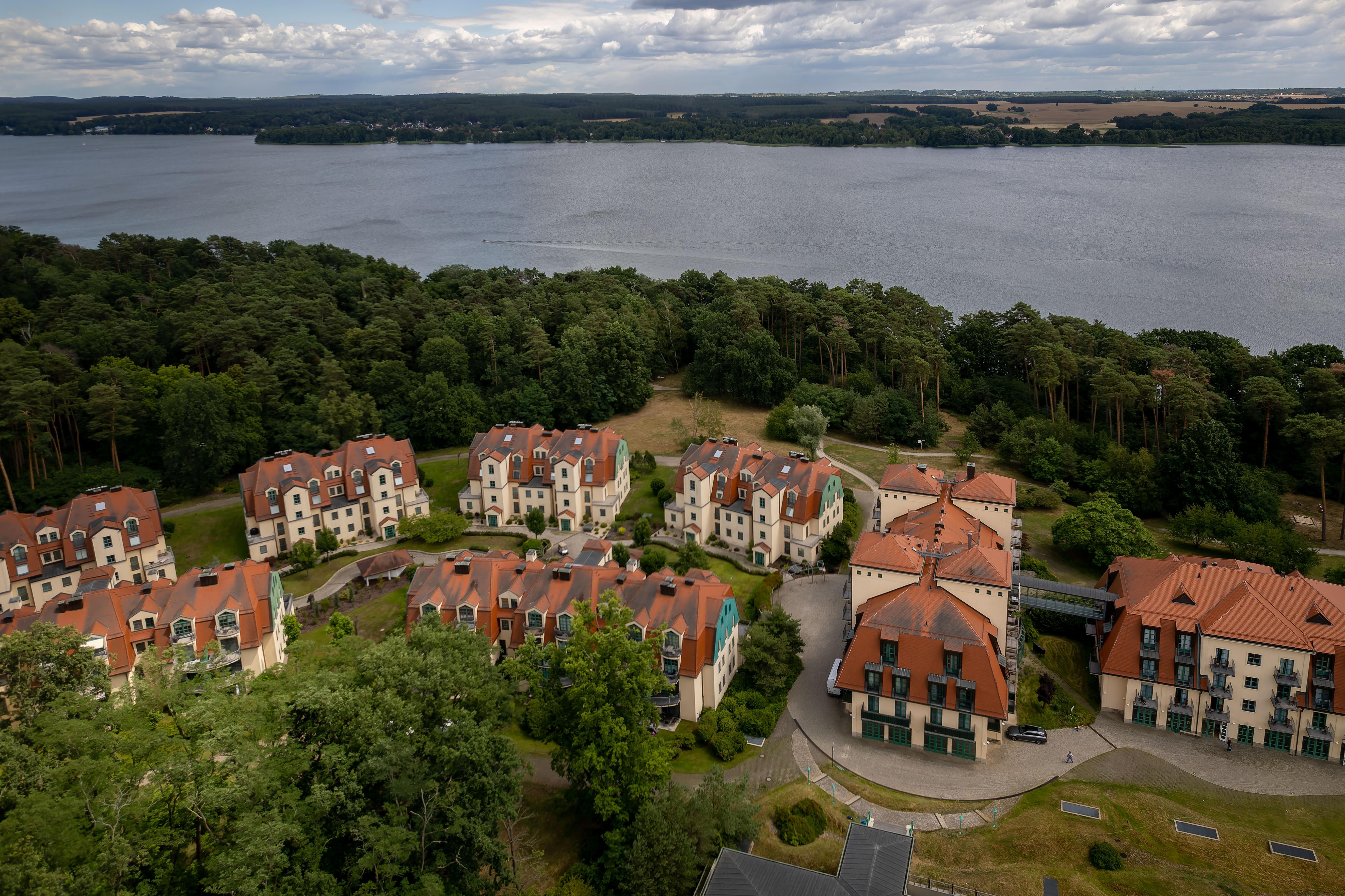 Precise Resort バート・ザーロー エクステリア 写真 Aerial view of the town